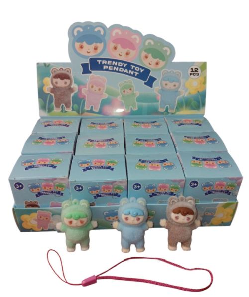 Mystery Box Flocked Trendy BABIES Assorted Display
